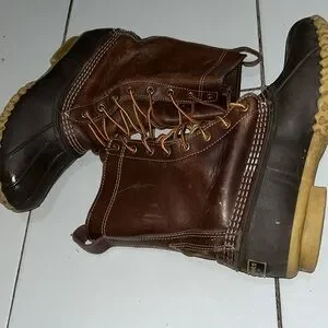 L.L. Bean | Shoes | Ll Bean Brown And Black Rain Snow Boots  display picture 2